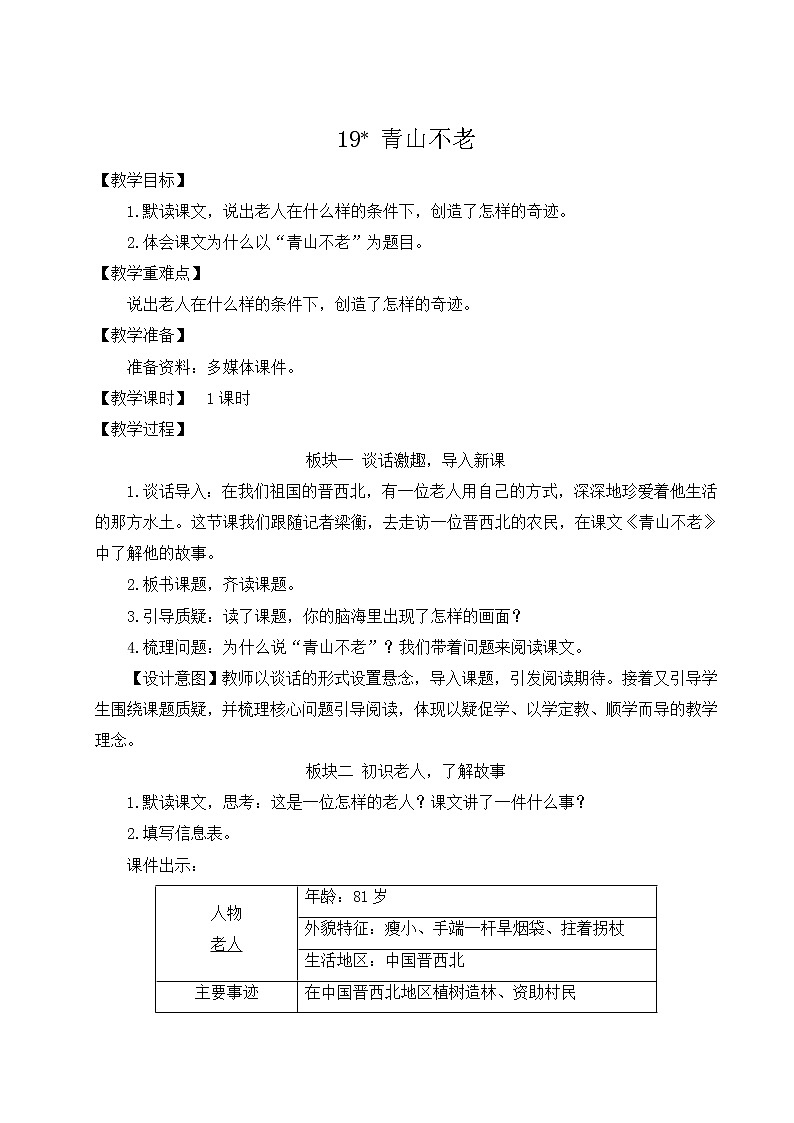 19 青山不老第1页