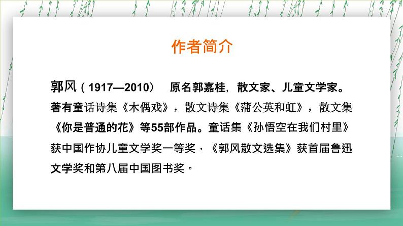 2021部编版小学语文三年级上册《搭船的鸟》课件第5页