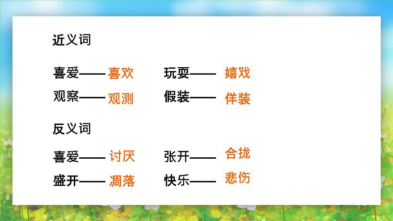 2021部编版小学语文三年级上册《金色的草地》课件08