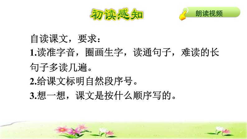 部编版三年级上册语文授课课件 第1单元  1.大青树下的小学初读感知课件第5页