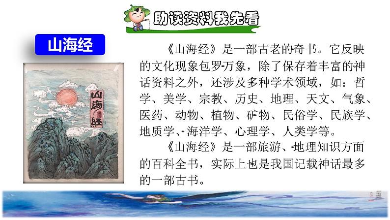 部编版四年级上册语文 第4单元 13.精卫填海课前预习课件02