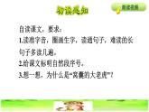 部编版四年级上册语文 第六单元 19.一只窝囊的大老虎初读感知课件
