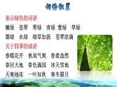部编版三年级上册语文授课课件 第6单元  20 美丽的小兴安岭拓展积累课件