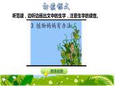 部编版二年级上册语文 3.植物妈妈有办法初读感知课件