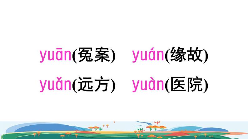 部编版一年级上册语文 第3单元 12.an en in un ün第二课时课件第3页