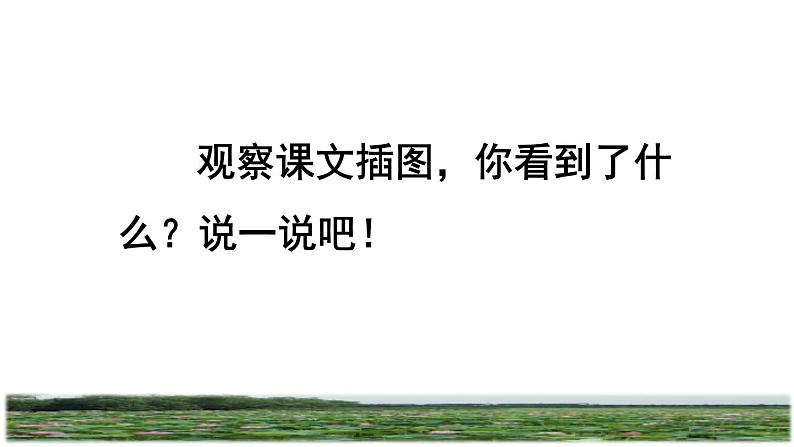 部编版一年级上册语文 第4单元 3.江南品读释疑课件03