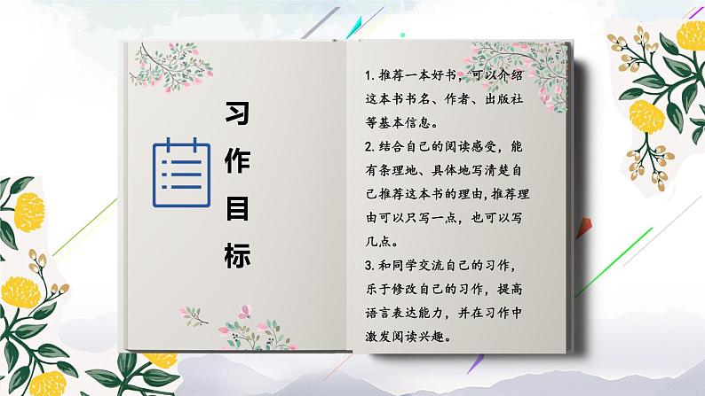 部编版语文五年级上册 第八单元 习作： 推荐一本书 课件03