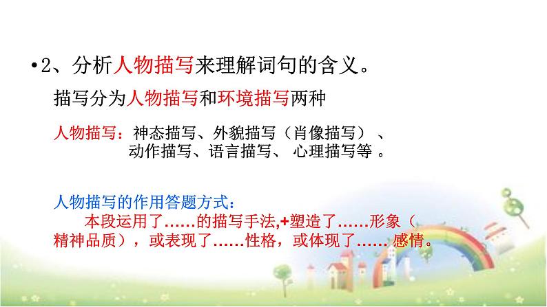 【小升初】语文总复习课件 - 理解词语和句子 全国通用08