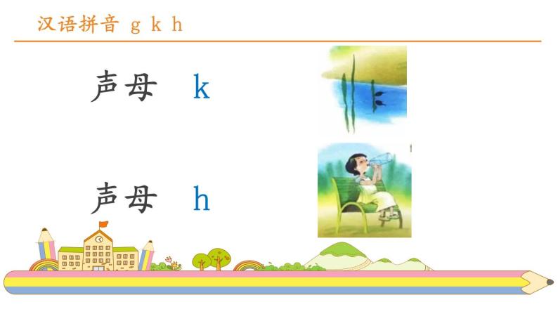 部编版一年级语文上册《gkh》PPT课件 (1)05