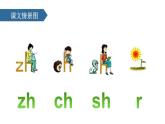 部编版一年级语文上册《zh ch sh r》PPT课件 (3)