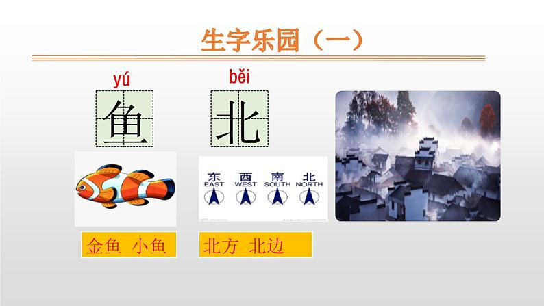 部编版一年级语文上册《江南》PPT课件 (3)第6页