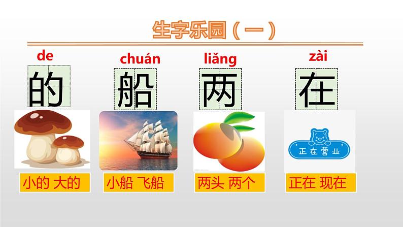 部编版一年级语文上册《小小的船》PPT优质课件 (4)第5页