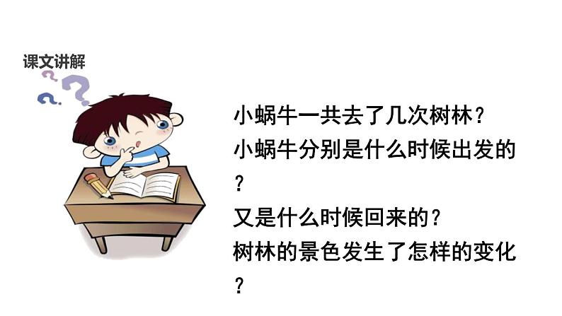 部编版一年级语文上册《小蜗牛》PPT精品课件 (7)第4页