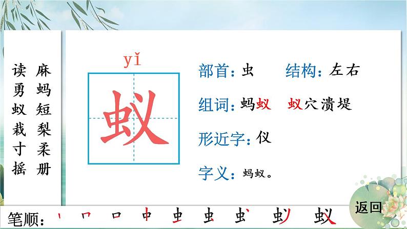 22 读不完的大书 人教版语文三上生字教学课件（含自动播放配音）07