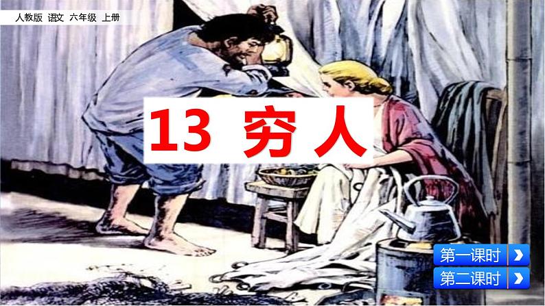 部编版小学语文六年级上册13《穷人》PPT课件第2页