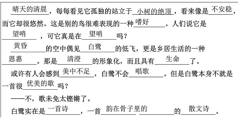 部编版五年级上册语文期末复习课件（配习题）第5页