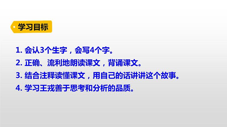 2021-2022学年部编版小学四年级语文上册王戎不取道旁李课件PPT第3页