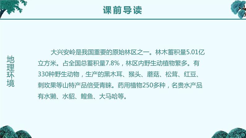 部编版三年级语文上册《美丽的小兴安岭》PPT课件 (7)06