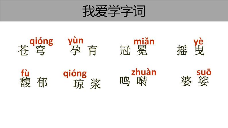 部编版六年级语文上册《花之歌》PPT优质课件 (1) (1)03