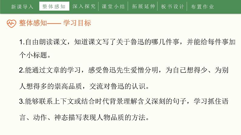 部编版六年级语文上册《我的伯父鲁迅先生》PPT优质课件 (4)06