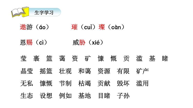 部编版六年级语文上册《只有一个地球》PPT教学课件 (6)第5页