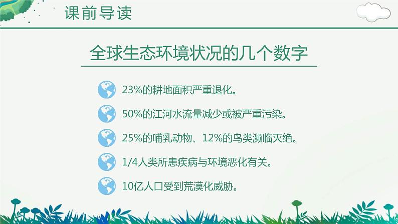 部编版六年级语文上册《只有一个地球》PPT教学课件 (9)第6页