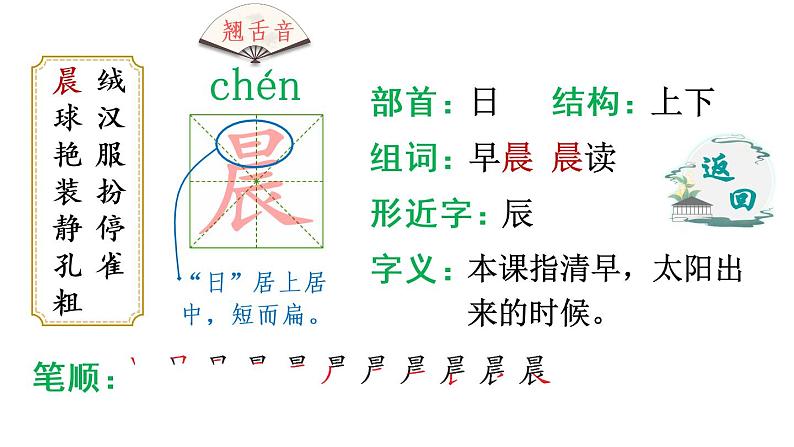 1 大青树下的小学（生字讲解）课件PPT第3页