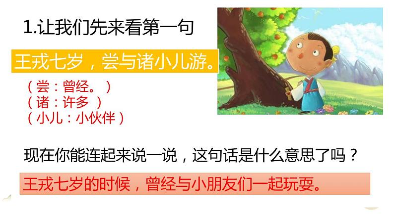 部编版四年级语文上册《王戎不取道旁李》PPT优秀课件 (3)第4页