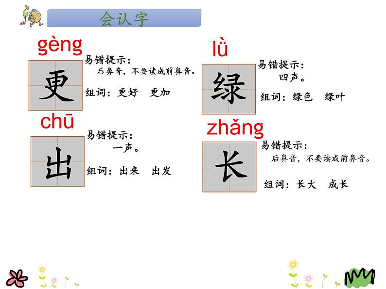 人教部编版一年级语文上册 雨点儿第一课时课件07