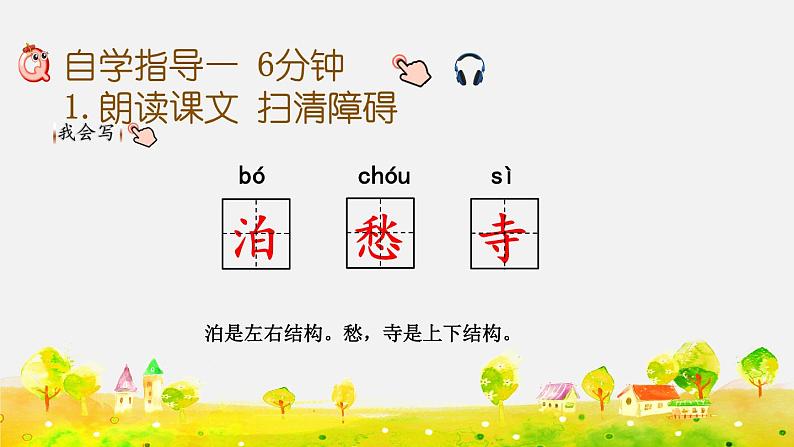 部编版五年级语文上册   21课古诗三首  枫桥夜泊课件PPT第4页