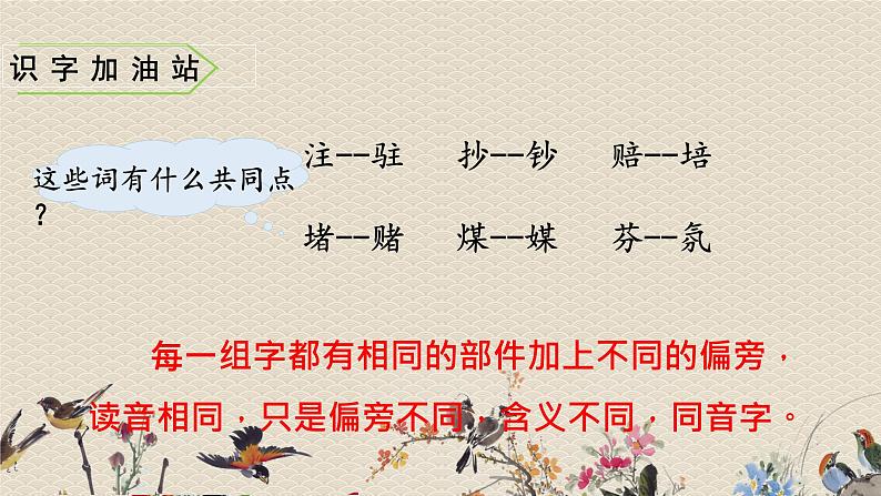 人教部编版四年级上册语文  第二单元《语文园地》课件第5页