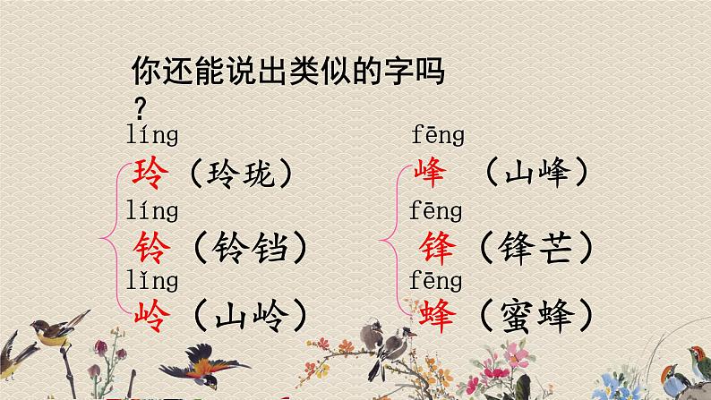 人教部编版四年级上册语文  第二单元《语文园地》课件第6页