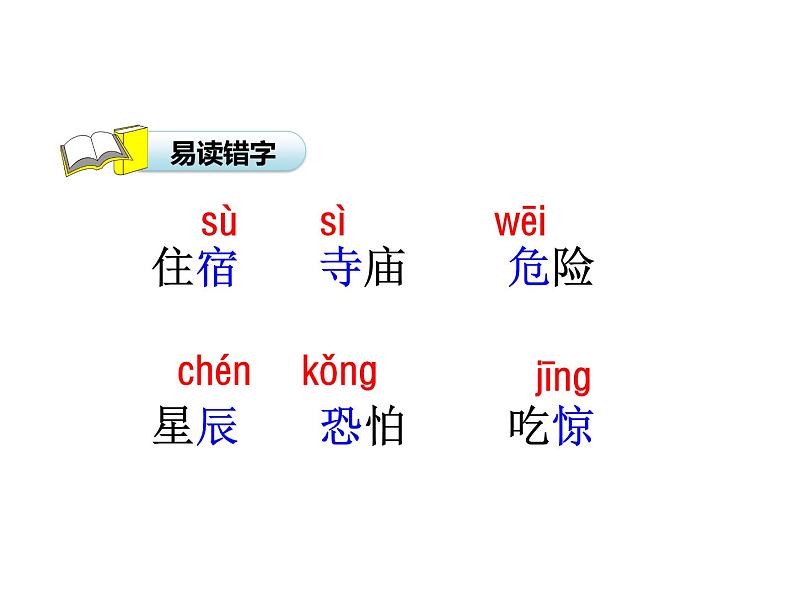 2021-2022人教部编版二年级语文上册 第七单元 古诗二首《夜宿山寺》 课件07