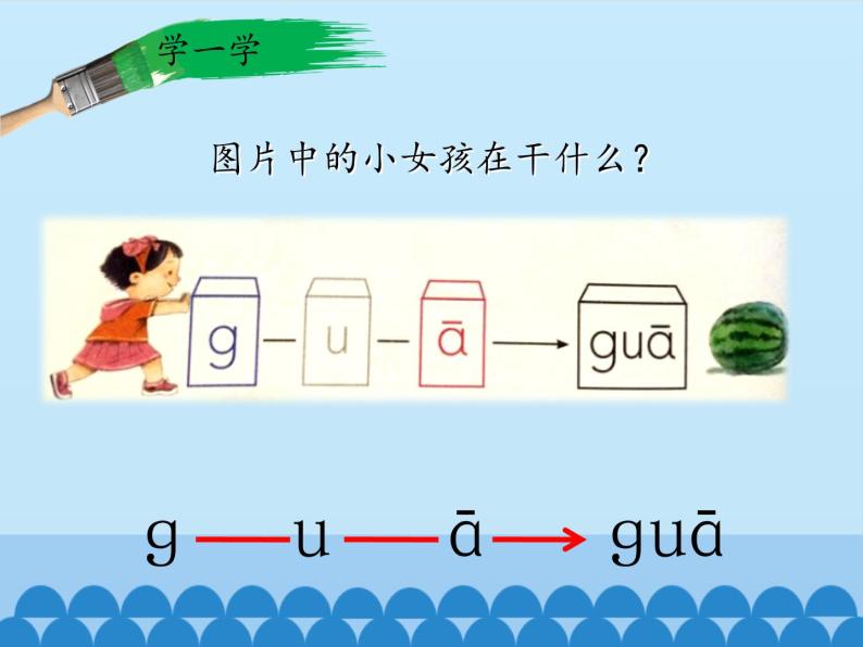 一年级上册语文 汉语拼音 5.g k h 课件 部编版 (五四制)07