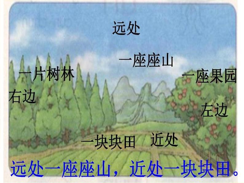 一年级上册语文 看图写话 课件 部编版 (五四制)第3页