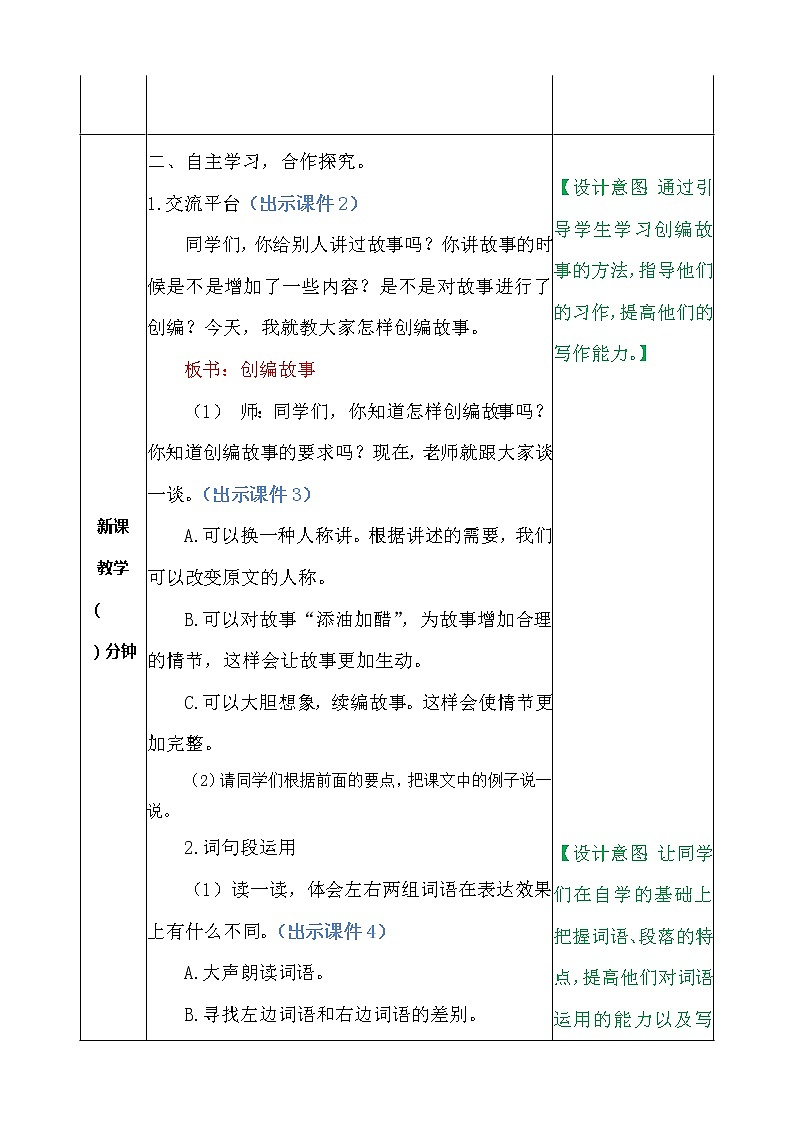 部编语文五上语文园地 教案(1)02