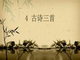 人教部编版三年级上册4 （课堂教学课件）古诗三首