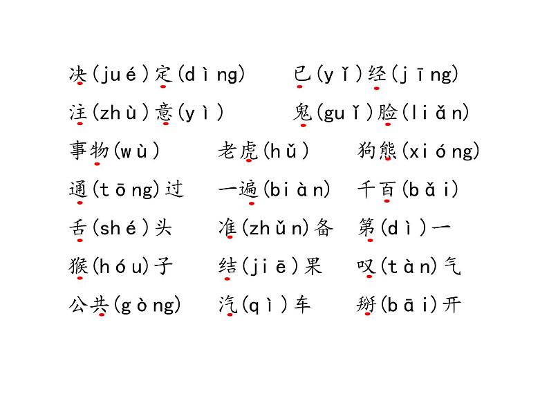 一年级下册语文课件－第七单元知识清单 ∣人教（部编版） (共14张ppt)第3页