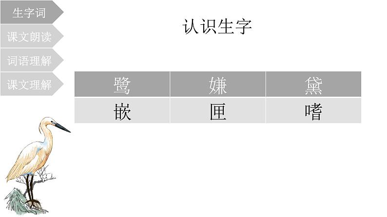 1 白鹭课件PPT第8页