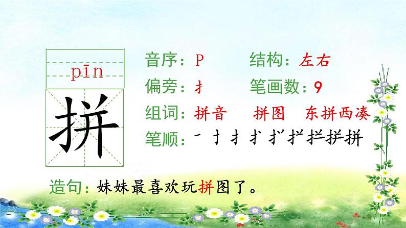 部编三年级上册语文 （生字课件）10、在牛肚子里旅行  15张幻灯片第7页