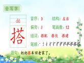 部编三年级上册语文 （生字课件）15、搭船的鸟  15张幻灯片