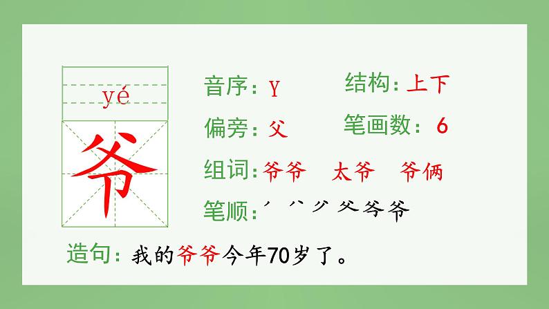 统编版语文二年级上册（生字课件）21《狐假虎威》第4页