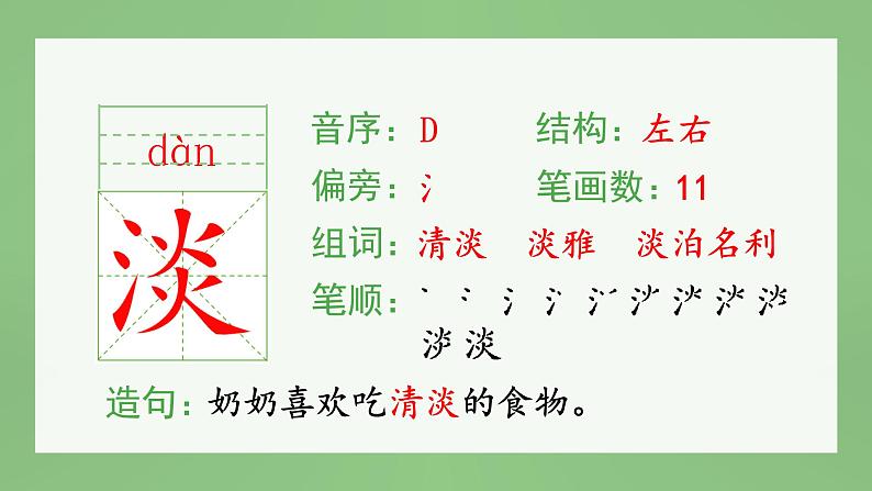 统编版小学语文三年级上册（生字课件）18《富饶的西沙群岛》03