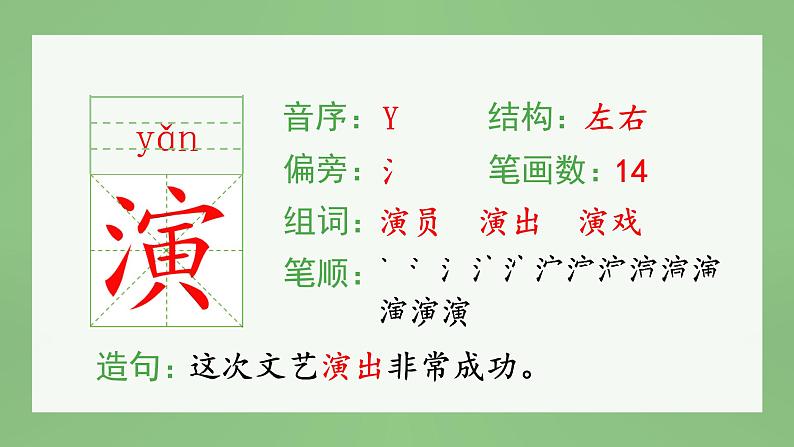 统编版小学语文三年级上册（生字课件）21《大自然的声音》第3页