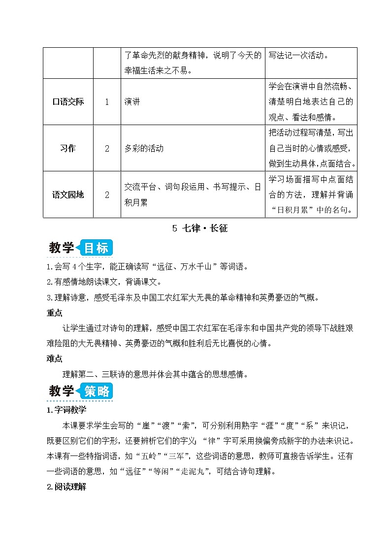 5 七律·长征：课件+教案+音视频02