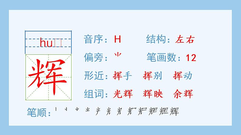 统编版小学语文五年级上册（生字课件）14《圆明园的毁灭》第5页