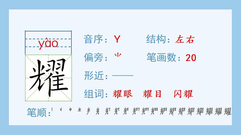 统编版小学语文五年级上册（生字课件）23《鸟的天堂》05