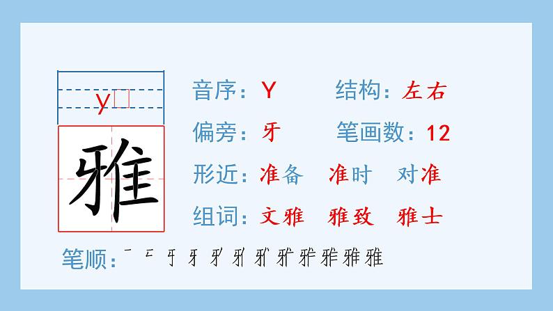 统编版小学语文六年级上册（生字课件）2《丁香结》04