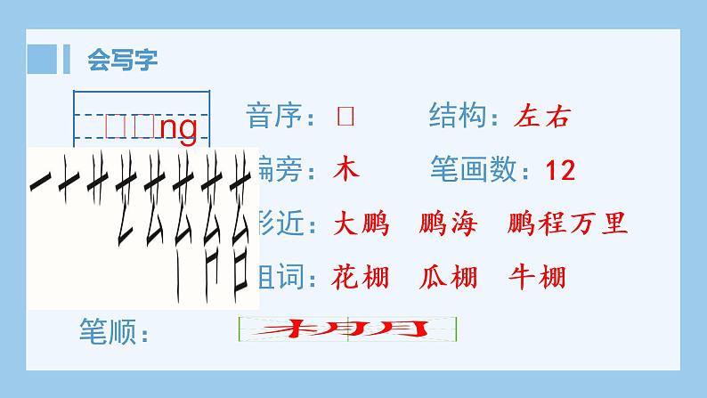 统编版小学语文六年级上册（生字课件）15《夏天里的成长》第2页
