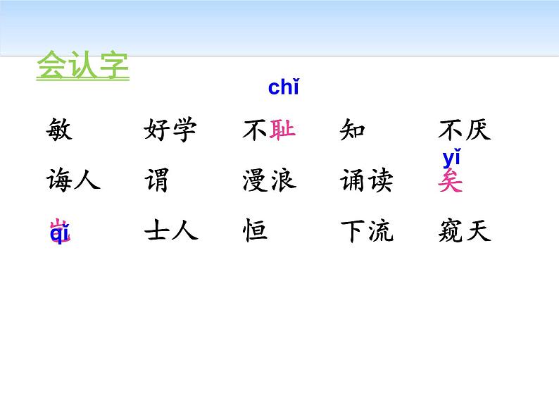 部编版五年级语文上册《古人谈读书》PPT优秀课件 (4)第7页